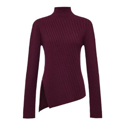 EP雅莹羊毛羊绒修身内搭针织衫