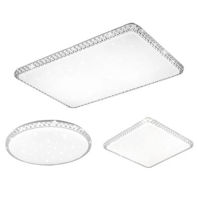 水晶卧室灯吸顶灯led现代简约