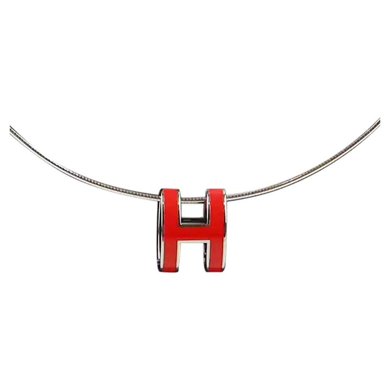 HERMES(爱马仕)项链红色