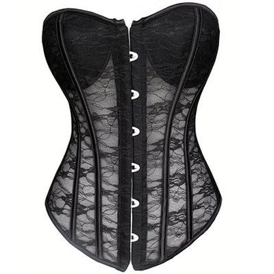 夏季夏天钢骨蕾丝薄款外穿带罩杯