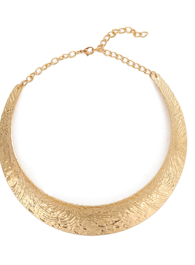 夸张个性金属复古大气项圈