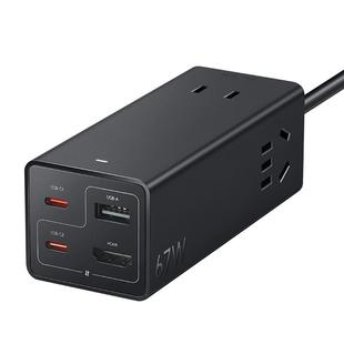 小米67W桌面快充插座Pro氮化镓充电多功能插排旅行usb充电站