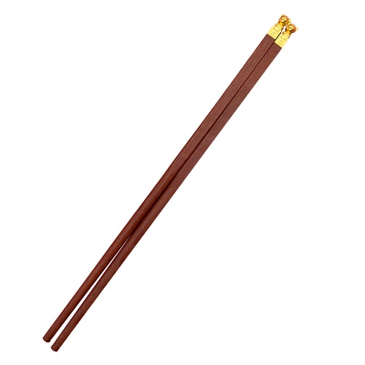 本纳红木十二生肖筷子礼品