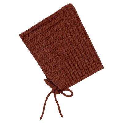 island | 女童ins美利奴羊毛尖尖小红帽女宝秋冬保暖毛线精灵帽