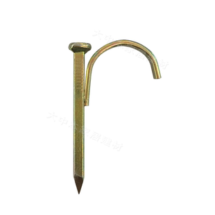 固定钉钢钉管码入墙PPR水管钩钉铁管钉墙壁PVC钩加厚U型钉固定卡