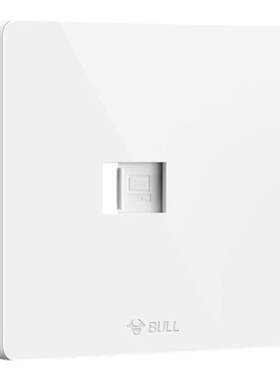 公牛电脑网线86型暗装光纤对接头