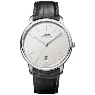 罗宾尼男士机械表男手表高端名表高级感简约超薄男款名牌12028