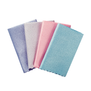 大卫鱼鳞抹布洗碗布厨房擦玻璃专用保洁吸水不易掉毛沾油毛巾家用