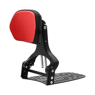 适用本田NCR125折叠靠背司机乘客靠椅保险杠全包围前后护杠改装件