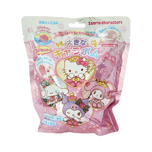 日本儿童玩具泡澡球三丽鸥盲盒hellokitty猫玉桂狗库洛米泡澡浴盐