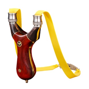 弹弓成年人专用高精度快压飞虎圆撑头实木不锈钢传统蛋弓反曲天罡