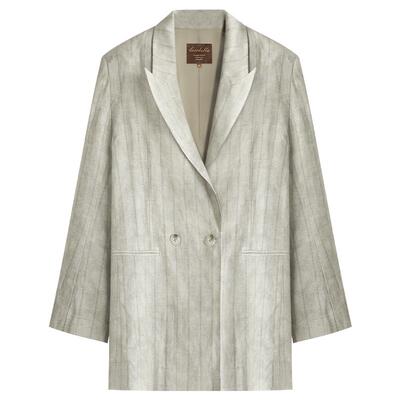 COCOBELLA质感亚麻西装