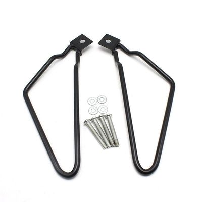 复古摩托车改装通用边包防护支架