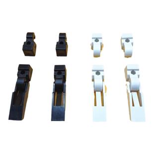 直销电子设备仪器支撑脚铝合金机箱橡皮垫塑料外壳DI仪表壳体支架