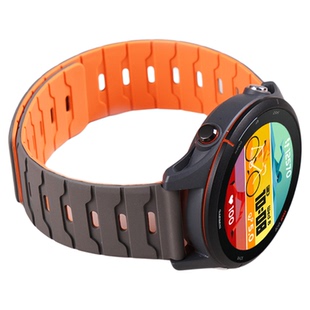 适用高驰COROS PACE4手表带pace3龙鳞纹磁吸硅胶腕表带pacepro运动pace2智能APEX4男士2pro透气秋冬高级