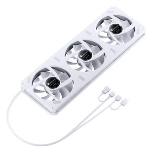 乔思伯XA120积木风扇XA360连体ARGB散热360冷排电脑12CM机箱风扇