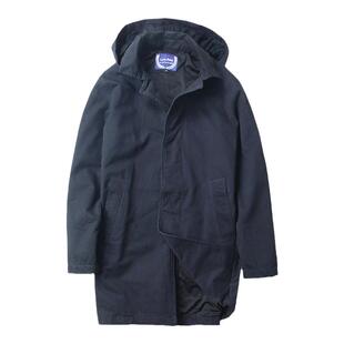 春秋男款潮流欧美翻领工装纯棉风衣美式复古中长款休闲外套长风衣