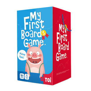 toi我的第一套桌游幼儿3岁益智玩具儿童亲子互动游戏宝宝吃睡玩