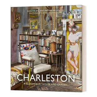 华研原版 英文原版 Charleston A Bloomsbury House & Garden查尔斯顿 布卢姆斯伯里的房子和花园 英文版 进口英语原版书籍