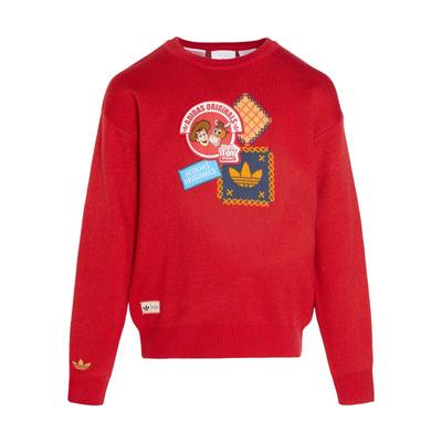 阿迪达斯加绒保暖卫衣