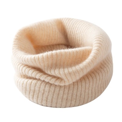 秋冬100%山羊绒脖套百搭男女围巾