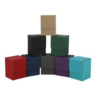 卡盒牌盒收纳盒游戏王PTCG万智宝可梦特曼奥桌游上开便携现货100+