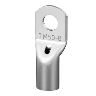 TM窄边窥口鼻窄头铜鼻接线铜头出口型国标紫铜加厚线鼻子电缆接头