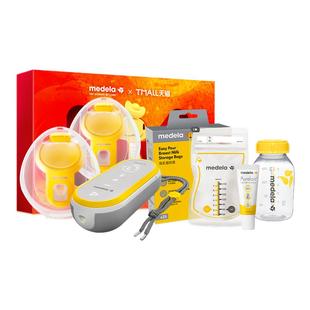 享韵免手扶美德乐吸奶器电动双边全自动静音便携穿戴式官方medela