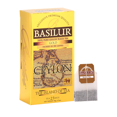 basilur斯里兰卡袋泡茶无糖