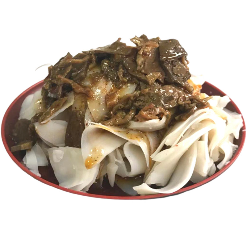 陕北镇川麻辣肝碗托 即食方便速食手工荞面碗团 开袋即食小吃真空