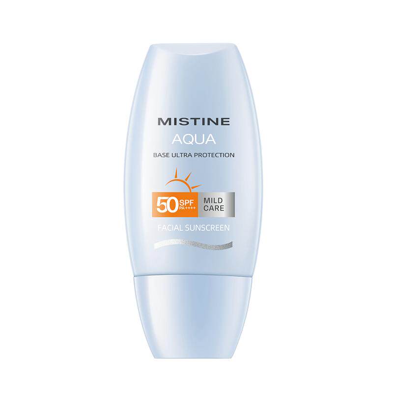 泰版Mistine蜜丝婷清爽物理防晒霜敏感肌夏季面部身体油皮女官方