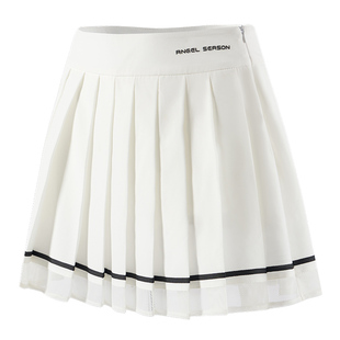 天使季节网球裙女2025新款秋冬羽毛球服绝美运动高腰半身瑜伽短裙