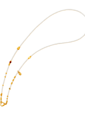 极细天然淡水珍珠项链新中式