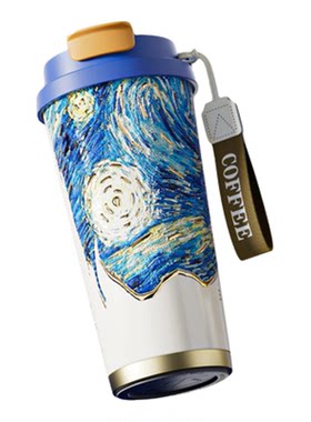 大容量纯钛保温杯随行咖啡杯
