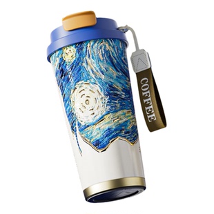 Bigcar纯钛保温杯随行咖啡杯高颜值钛杯女2025新款水杯子生日礼物