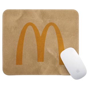 「M记麦麦」创意鼠标垫办公电脑游戏麦当当滑鼠垫可爱护腕便携