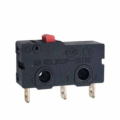 微动开关行程限位按键触点式点动