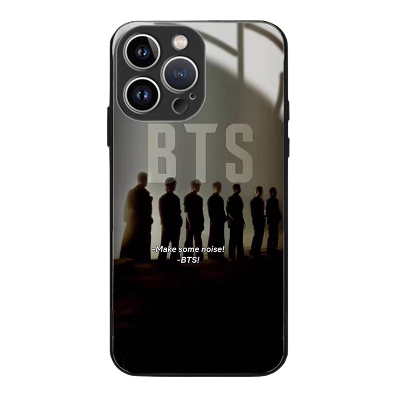 BTS回归手机壳Golden苹果17田柾国华为pura80防弹少年团签名朴智旻OPPO小米17三星vivo金泰亨15玻璃
