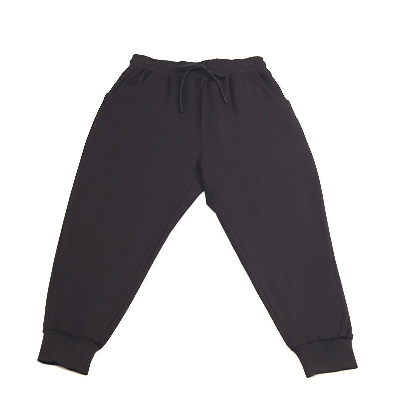 胖子裤子夏宽松大裤衩马裤潮胖人短裤胖男7分裤加肥加大码七分裤