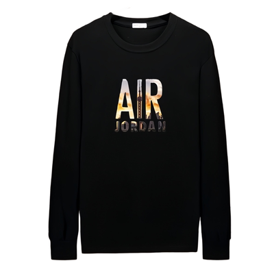 长袖加肥加大男新款T恤宽松大码