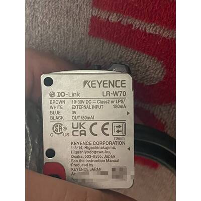 可维修议价  基恩士色标传感器LRW701030VDC供电70mm检测距离金属