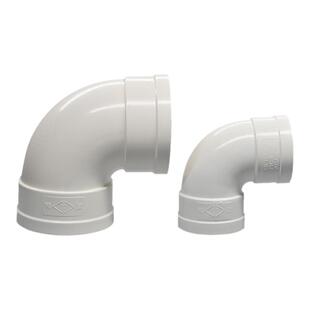 pvc水管管件配件pvc弯头90度水管接头50/75/110pvc管排水管件配件