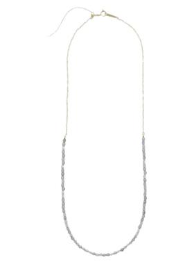 nojess人气天然蓝光拉长石项链