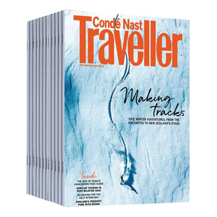 【单期任选】Conde Nast Traveller 英国康纳仕旅行者杂志2025/24年月刊 英文英语原版杂志