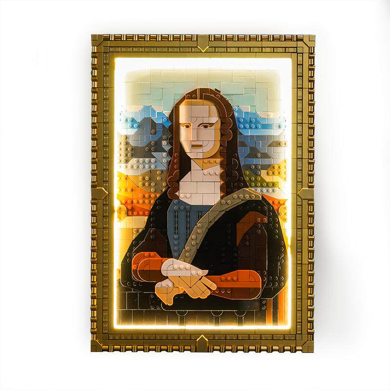 适用于乐高31213蒙娜丽莎展示盒
