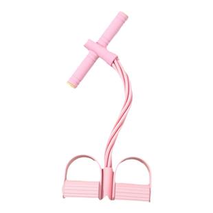 脚蹬拉力器拉力绳仰卧起坐辅助器女开背瘦肚子神器仰小燕飞拉伸器