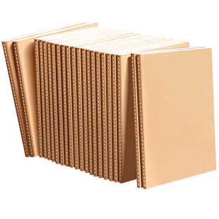 牛皮纸笔记本子b5加厚考研专用初中生高中生记作业本大学生学习大a4记事2024年新款16k开a5记录横线本练习本