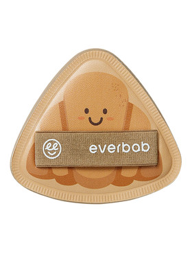 everbab气垫粉扑棉花糖三角饭团