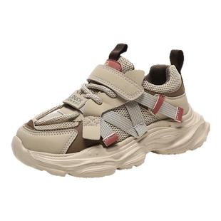 小黄鸭男童鞋子冬季2025新款加绒二棉鞋防滑儿童运动鞋男孩儿童鞋