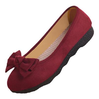 春夏酒店平底工作鞋女